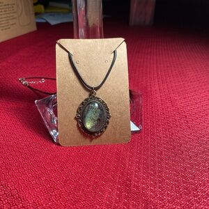 NEW Unique antique looking One-of-a-kind Handmade pendant necklace.